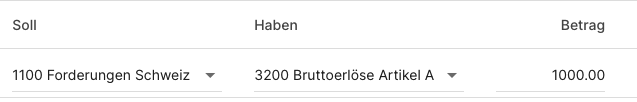 Buchungssätze einfach erklärt Buchungssätze einfach erklärt Kundenrechnung exkl. MWST