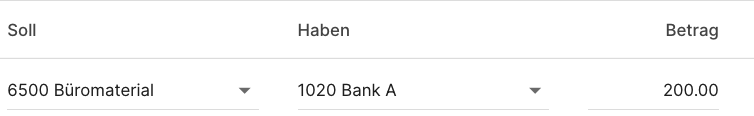 Buchungssätze einfach erklärt Buchungssätze einfach erklärt Lieferantenrechnung ohne MWST